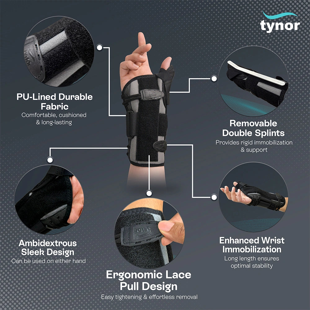TYNOR WRIST SPLINT WITH THUMB - Image 5