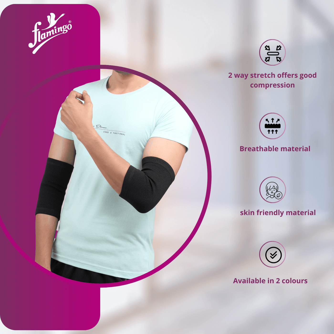 FLAMINGO TENNIS ELBOW SUPPORT (SPL) - Image 2
