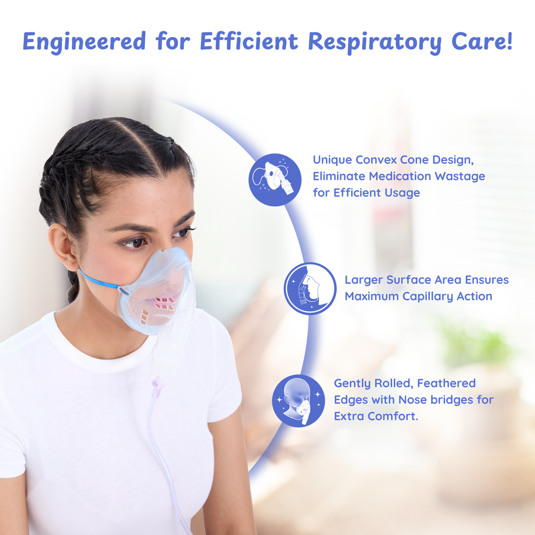 Romsons Aero Mist Nebulizer Mask - Adult Pack of 10 (SH-2074) - Image 4