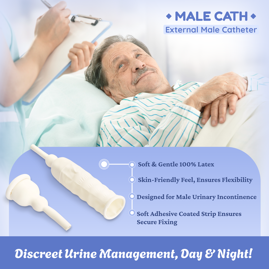 ROMSONS MALE CATH EXTERNAL CATHETER - PACK OF 50UNITS - Image 5