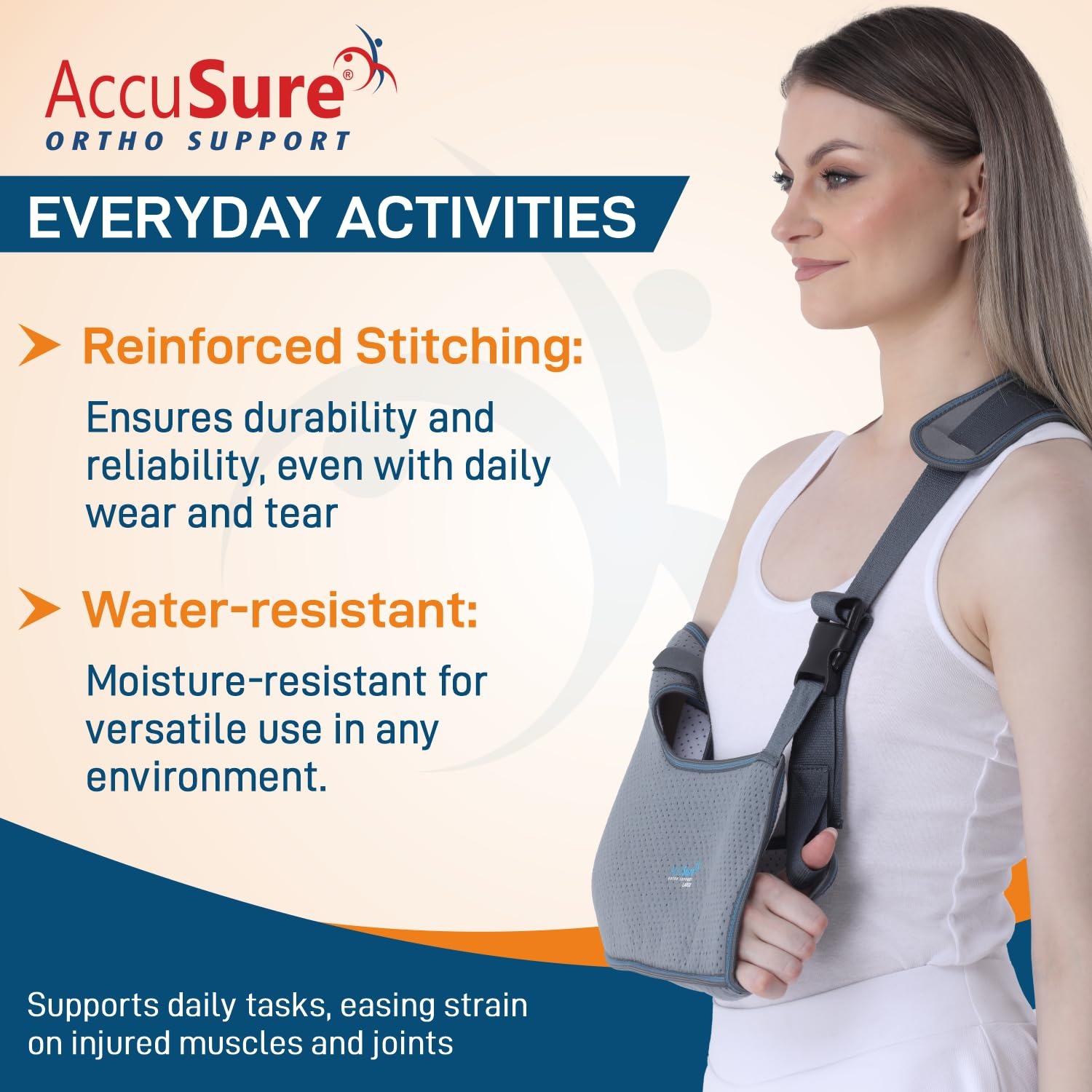 AccuSure E6 Elastic Pouch Arm Sling - Image 5