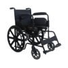 ANRACE INVALID RECLINING WHEELCHAIR WITH COMMODE DOUBLE SEAT