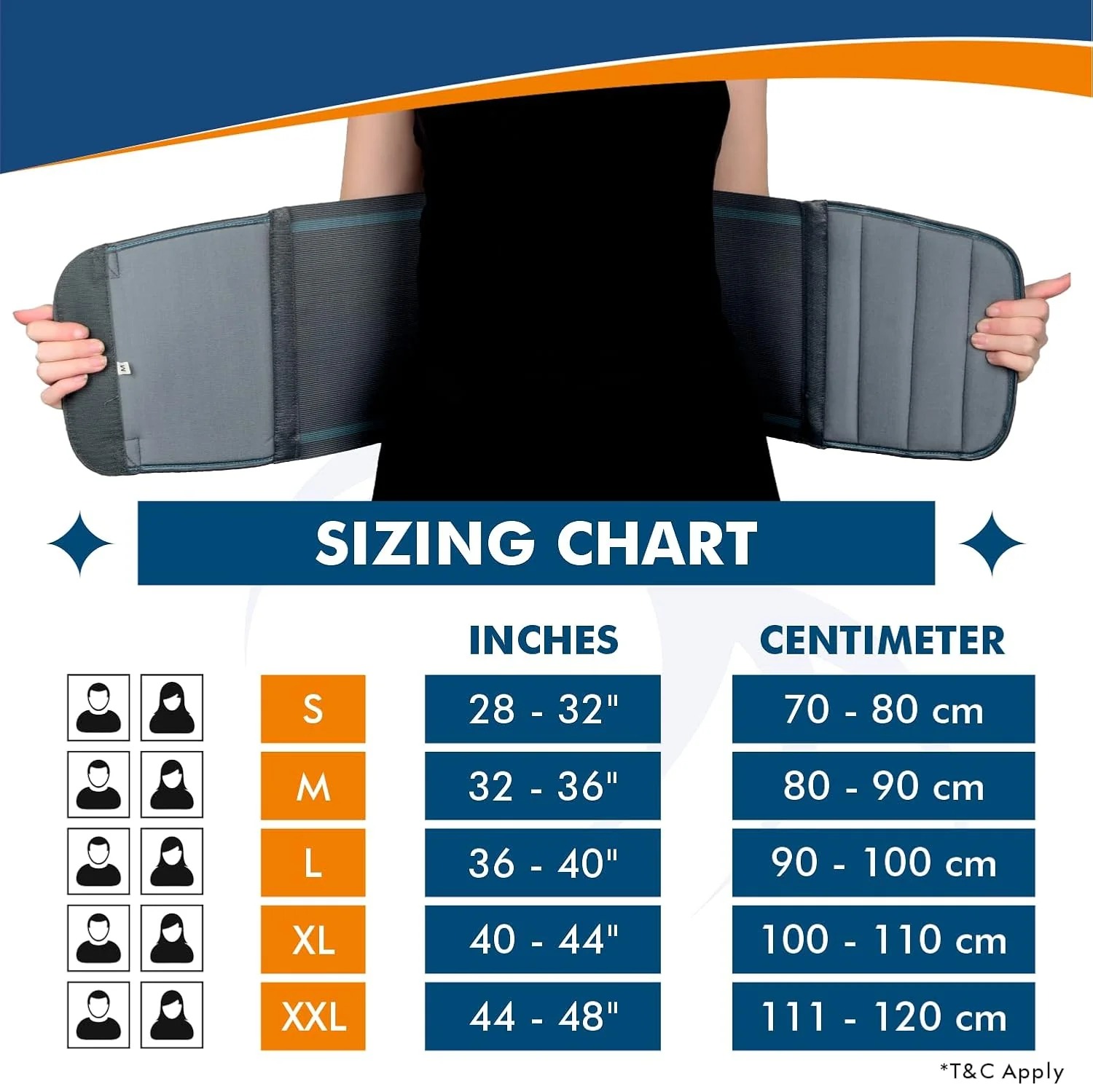 AccuSure Abdominal Support Belt B3 - Image 3